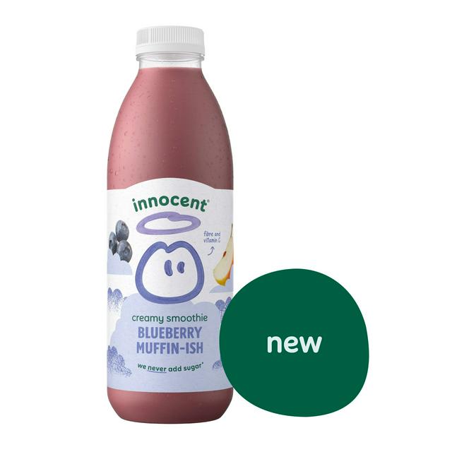 innocent 750ml Blueberry Muffin-ish Creamy Smoothie - gallery image 1