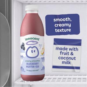 innocent 750ml Blueberry Muffin-ish Creamy Smoothie - gallery image 3