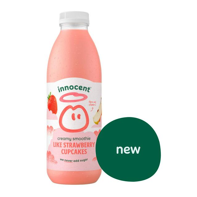 innocent 750ml Like Strawberry Cupcakes Creamy Smoothie - gallery image 1