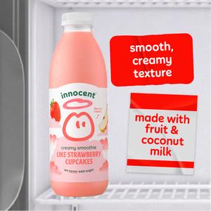 innocent 750ml Like Strawberry Cupcakes Creamy Smoothie - gallery image 3