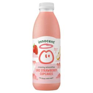 innocent 750ml Like Strawberry Cupcakes Creamy Smoothie
