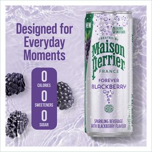 Maison Perrier Forever 4 x 330ml Blackberry Lightly Flavoured Sparkling Water - gallery image 3
