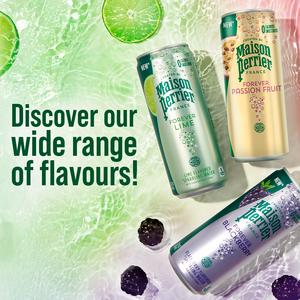 Maison Perrier Forever 4 x 330ml Lime Lightly Flavoured Sparkling Water - gallery image 4