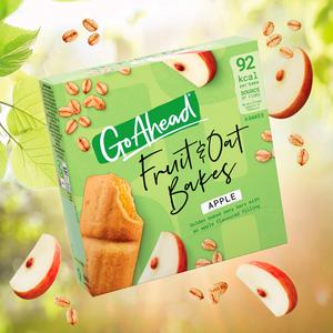 Go Ahead Fruit & Oat Bakes 6 x 25g Apple Multipack Snack Bars - gallery image 3