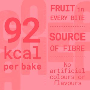 Go Ahead Fruit & Oat Bakes 6 x 25g Strawberry Multipack Snack Bars - gallery image 3