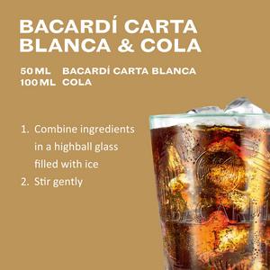 BACARDÍ Carta Blanca 35cl Superior White Rum - gallery image 3