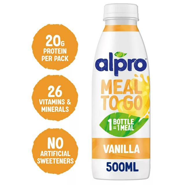 Alpro Meal To Go 500ml Vanilla Drink - gallery image 1