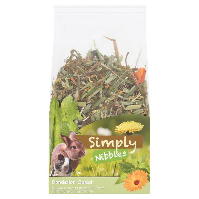 Rosewood Simply Nibbles 100g Dandelion Salad Small Animal Treat - gallery image 1