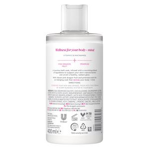 Dove Body + Mind 400ml Pink Dragon Fruit & Primrose Serum Infused Bath Soak - gallery image 6