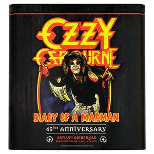 Ozzy Osbourne 44cl Diary of a Madman Asylum Amber Ale Gift Set