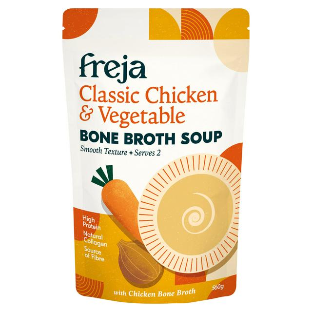 Freja 560g Classic Chicken & Vegetable Bone Broth Soup - gallery image 1