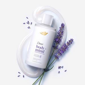 Dove Body + Mind 400ml French Lavender & Oat Milk Serum Infused Bath Soak - gallery image 2