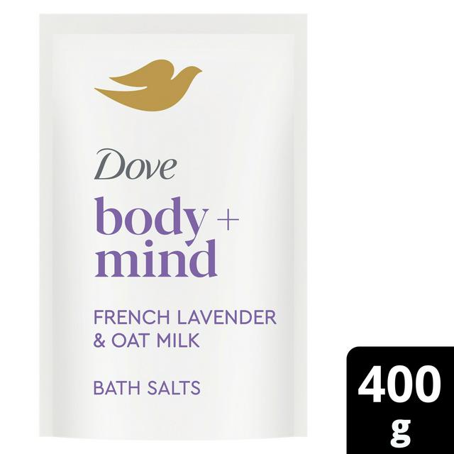 Dove Body + Mind 400g French Lavender Bath Salts - gallery image 1