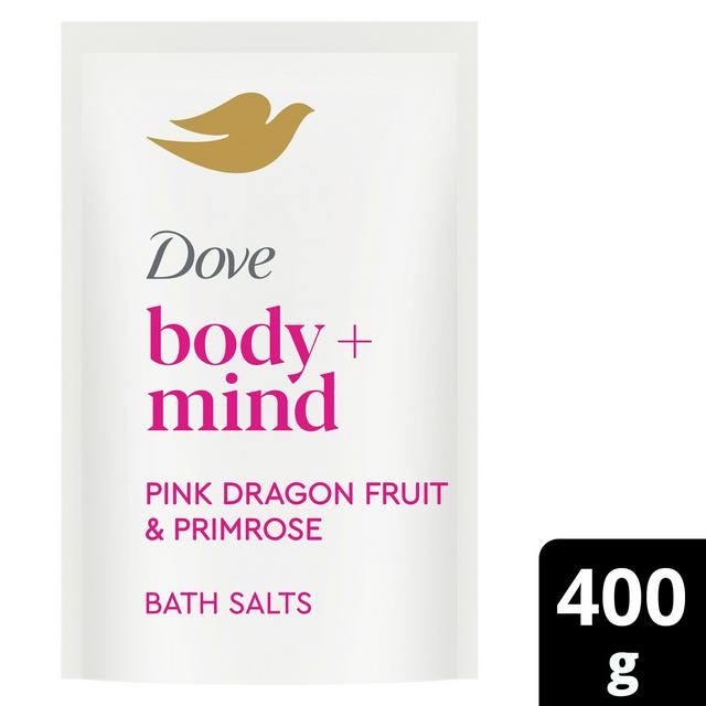 Dove Body + Mind 400g Dragon Fruit Bath Salts - gallery image 1