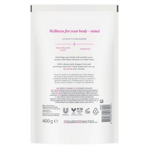 Dove Body + Mind 400g Dragon Fruit Bath Salts - gallery image 6