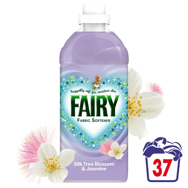 Fairy 37 Washes Silk Tree Blossom & Jasmine Fabric Softener - gallery image 1