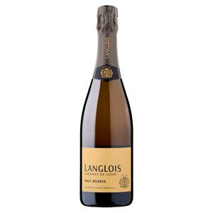 Langlois Brut Crémant de Loire Reserve Sparkling White Wine Bottle 75cl