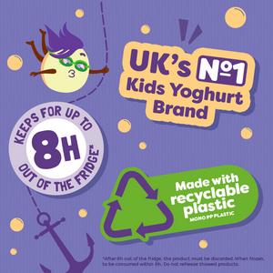 Petits Filous 4 x Vanilla Flavour Greek Style Kids Yoghurt Pouch 85g - gallery image 3