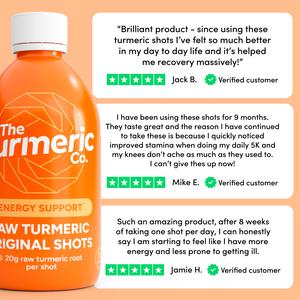 The Turmeric Co. 420ml Raw Turmeric Original Shots - gallery image 4