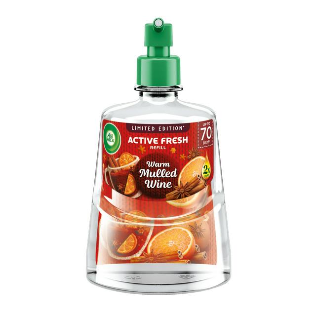 Air Wick Active Fresh Warm Mulled Wine Refill Air Freshener, Limited Edition 228ml - gallery image 1