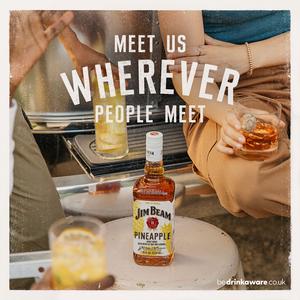 Jim Beam 70cl Pineapple Kentucky Bourbon Whiskey - gallery image 5