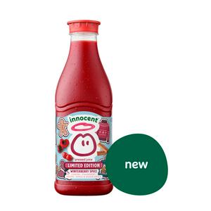 innocent 900ml Winterberry Spice Cherry, Cranberry & Mixed Spice Juice, Limited Edition