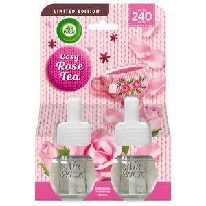 Cosy Rose Tea Electrical Plug in Twin Refill 19 ml Lasts up to 120 days
