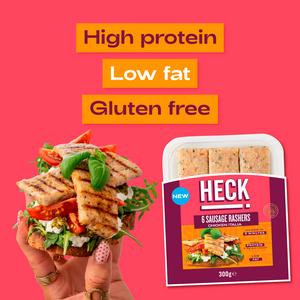 HECK! 6 x Chicken Italia Gluten Free Sausage Rashers 300g - gallery image 2