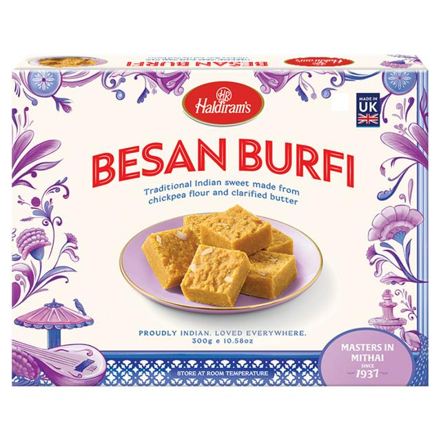 Haldiram's 300g Besan Burfi - gallery image 1