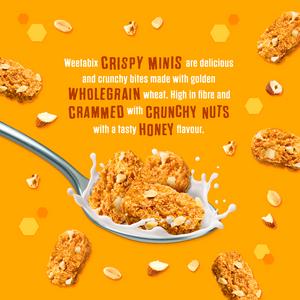 Weetabix Crispy Minis 500g Honey & Nut Flavour Breakfast Cereal, Special Edition - gallery image 4