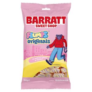 Barratt Sweet Shop 150g Flumps Originals Marshmallows