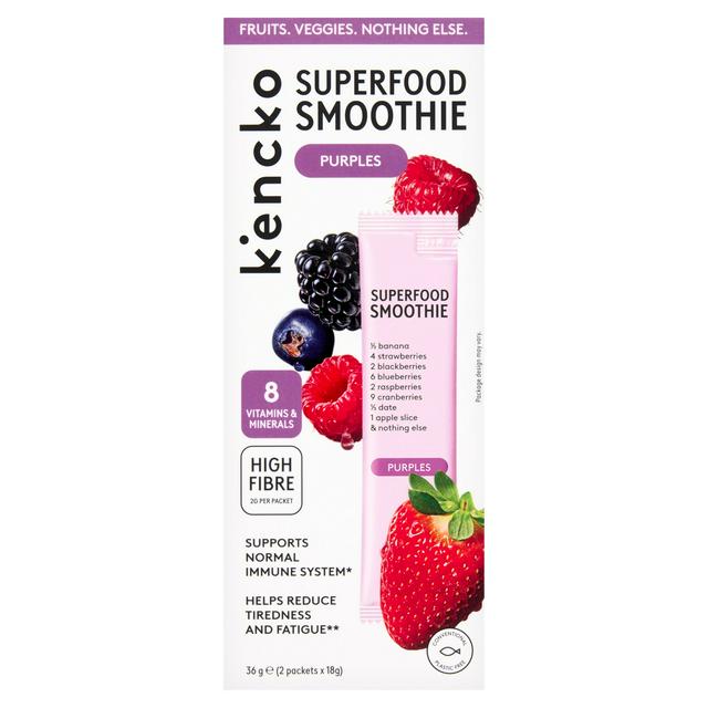 Kencko Superfood 36g Smoothie Purples - gallery image 1