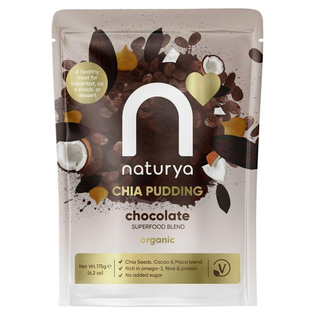 Naturya 175g Organic Chia Pudding Chocolate - gallery image 1