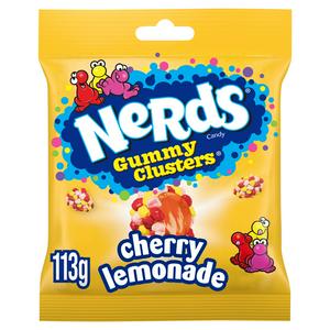 Nerds 113g Gummy Clusters Cherry Lemonade Fruit Flavour Candy