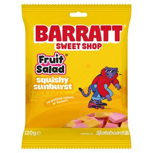 Barratt Sweet Shop 120g Squishy Sunburst Fruit Salad Sweets