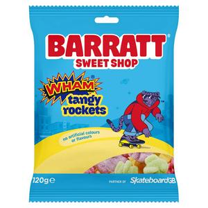 Barratt Sweet Shop 120g Wham Tangy Rockets Sweets