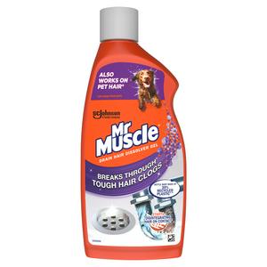 Mr Muscle 500ml Drain Hair Dissolver Gel