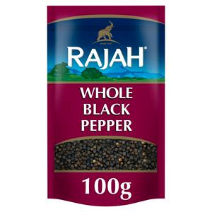 Rajah 100g Whole Black Pepper Spice