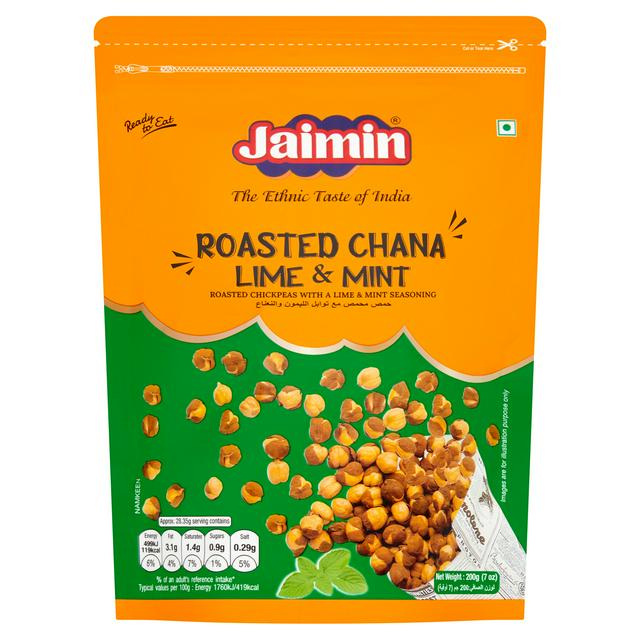 Jaimin 200g Lime & Mint Roasted Chana - gallery image 1