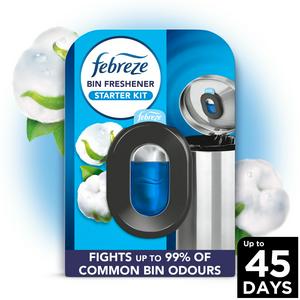 Febreze Bin Freshener Cotton Fresh Starter Kit Gel 4.88ml