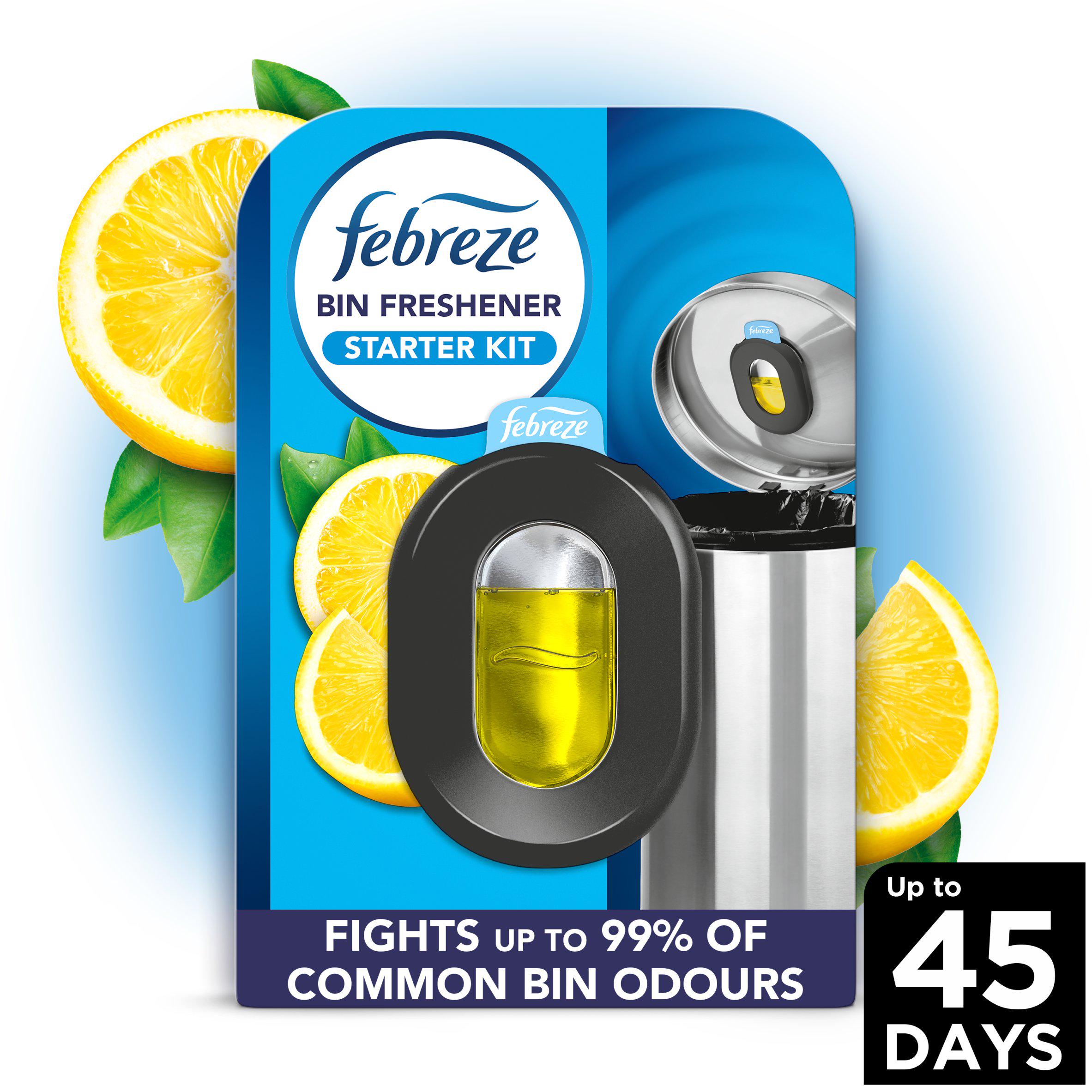 Febreze Bin Freshener Starter Kit Citrus Fresh 4.88ml