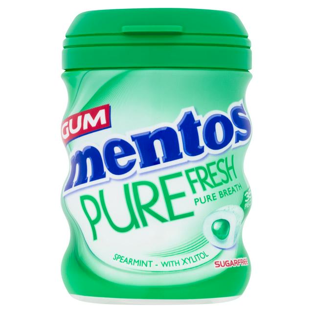 Mentos Pure Fresh 70g Spearmint Gum - gallery image 1