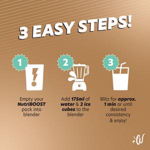 Whitworths Nutri Boost 75g Cocoa + Hazelnut Breakfast Smoothie Blend - gallery image 2