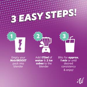 Whitworths Nutri Boost 75g Blueberry Breakfast Smoothie Blend - gallery image 2