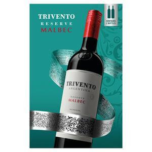 Trivento Malbec Reserve Still Red Wine 1.5L
