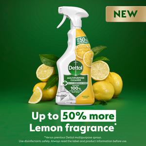 Dettol 750ml Sparkling Lemon Multipurpose Cleaner - gallery image 2