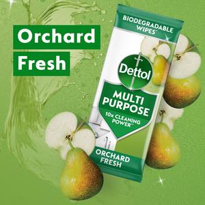 Dettol 126 x Orchard Fresh Multipurpose Cleaning Wipes - gallery image 6