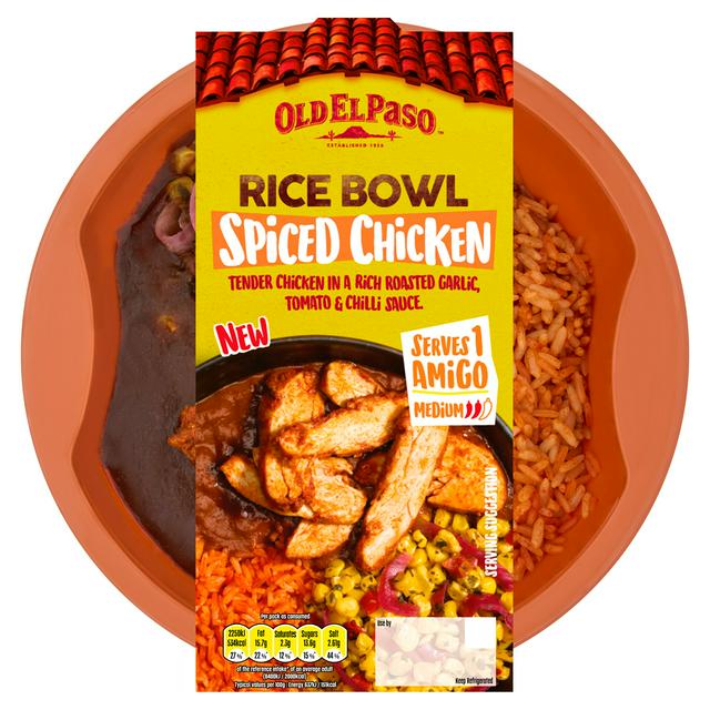 Old El Paso 375g Rice Bowl Spiced Chicken - gallery image 1