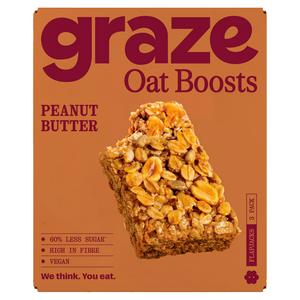 Graze Oat Boosts 3 x 40g Lemon & Blueberry Flapjacks