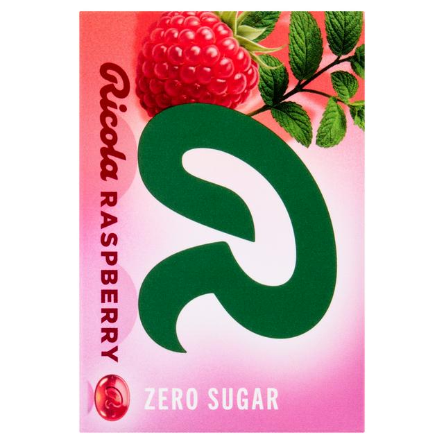 Ricola 27.5g Sugar Free Raspberry Pocket Box Mint - gallery image 1